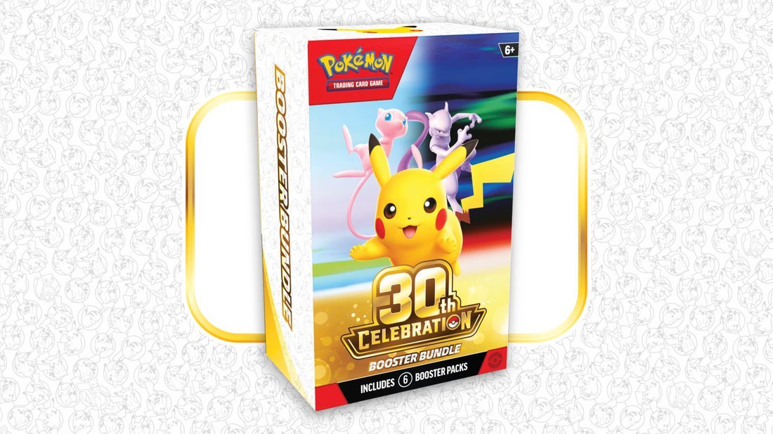 Booster Box comemorativa de 30 anos de Pokemon