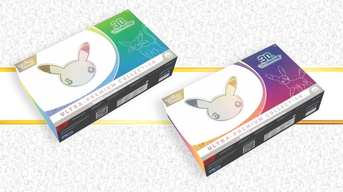 Colecao premium comemorativa de 30 anos de Pokemon