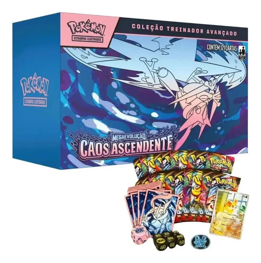 Elite Trainer Box Caos Ascendente de Pokemon
