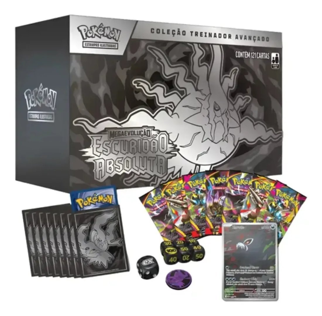 Elite Trainer Box Escuridao Absoluta de Pokemon