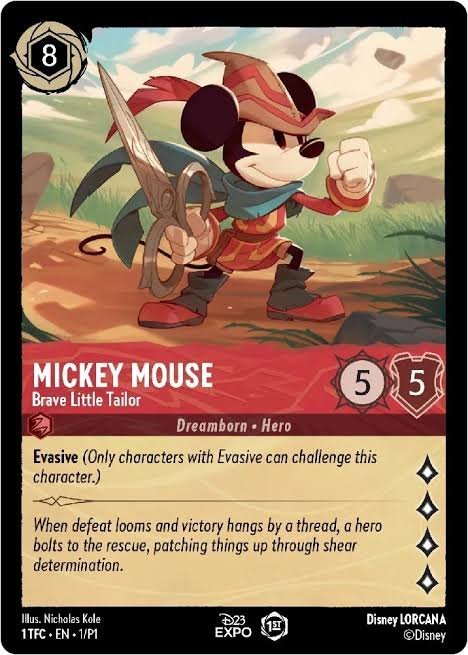 Carta de Disney Lorcana