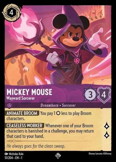 Carta de Disney Lorcana