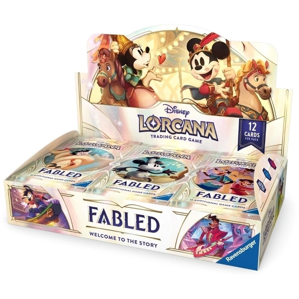 Produto selado de Disney Lorcana